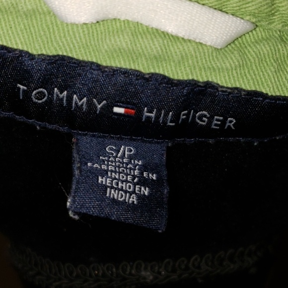 Tommy hilfiger striped green polo size small - Picture 5 of 5
